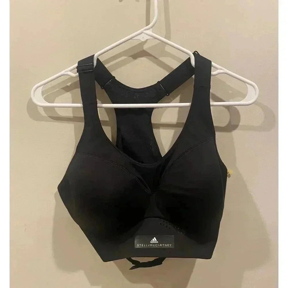 Adidas by Stella McCartney High Compact Sports Bra - Picture 4 of 5